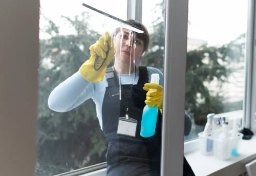 Nettoyage de vitres intérieures et extérieures à Jazeneuil